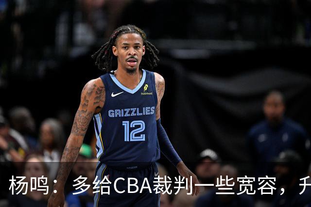 杨鸣：多给CBA裁判一些宽容，升降级了谁也不可能胡来